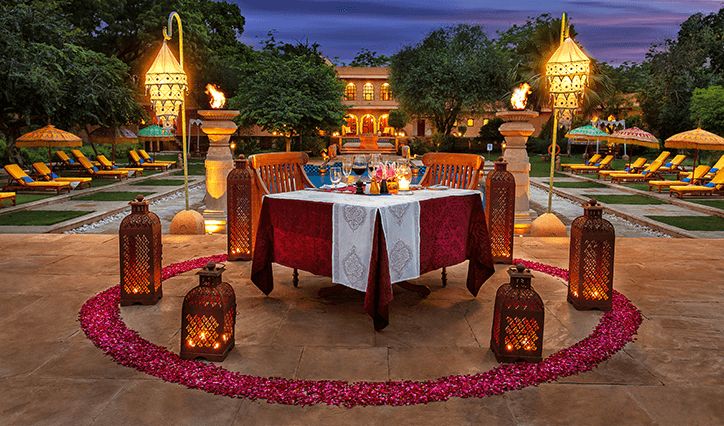 The Oberoi Rajvilas Dining